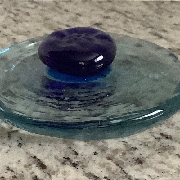 Hachar Blown Glass Canisters Crafted in Mexico - Picture 6 of 7